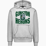 Gunston Herons <span class="pdp-name-mascot">Gunston Herons</span> MV Sport Men's Pro-Weave Contrast Stitch Hoodie Front Thumbnail