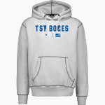 TST BOCES TST BOCES <span class="pdp-name-mascot">Tompkins-Seneca-Tioga Board of Cooperative Educational Services</span> MV Sport Men's Pro-Weave Contrast Stitch Hoodie Front Thumbnail