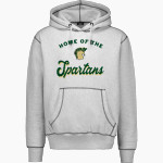 Mayo Spartans <span class="pdp-name-mascot">Mayo Spartans</span> MV Sport Men's Pro-Weave Contrast Stitch Hoodie Front Thumbnail