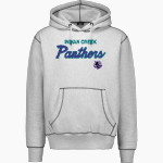 Indian Creek Panthers MV Sport Men's Pro-Weave Contrast Stitch Hoodie Front Thumbnail