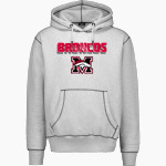 MUSTANG HIGH SCHOOL BRONCOS <span class="pdp-name-mascot">MUSTANG BRONCOS</span> MV Sport Men's Pro-Weave Contrast Stitch Hoodie Front Thumbnail