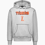 Loveland Tigers Tigers MV Sport Men's Pro-Weave Contrast Stitch Hoodie Front Thumbnail