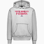 North Middlesex Patriots MV Sport Men's Pro-Weave Contrast Stitch Hoodie Front Thumbnail