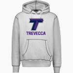 Trevecca University Trojans MV Sport Men's Pro-Weave Contrast Stitch Hoodie Front Thumbnail