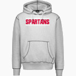 San Juan Spartans <span class="pdp-name-mascot">San Juan Spartans</span> MV Sport Men's Pro-Weave Contrast Stitch Hoodie Front Thumbnail