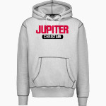 Jupiter Christian Eagles <span class="pdp-name-mascot">Jupiter Eagles</span> MV Sport Men's Pro-Weave Contrast Stitch Hoodie Front Thumbnail