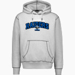 Zion Lutheran Raiders MV Sport Men's Pro-Weave Contrast Stitch Hoodie Front Thumbnail