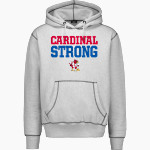 Scott County Cardinals <span class="pdp-name-mascot">Scott County Cardinals</span> MV Sport Men's Pro-Weave Contrast Stitch Hoodie Front Thumbnail