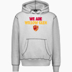 Willow Glen Rams <span class="pdp-name-mascot">Willow Glen Rams</span> MV Sport Men's Pro-Weave Contrast Stitch Hoodie Front Thumbnail