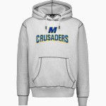 Madonna Crusaders MV Sport Men's Pro-Weave Contrast Stitch Hoodie Front Thumbnail