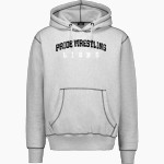 Pride Wrestling Lions <span class="pdp-name-mascot">Pride Wrestling Lions</span> MV Sport Men's Pro-Weave Contrast Stitch Hoodie Front Thumbnail