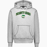 Fortune Academy Mighty Oaks online store MV Sport Men's Pro-Weave Contrast Stitch Hoodie Front Thumbnail