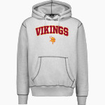 VOORHEES VIKINGS official sideline store MV Sport Men's Pro-Weave Contrast Stitch Hoodie Front Thumbnail