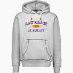 Olivet Nazarene Tigers MV Sport Men's Pro-Weave Contrast Stitch Hoodie Front Thumbnail