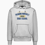 THEODORE ROOSEVELT HIGH SCHOOL ROUGH RIDERS <span class="pdp-name-mascot">THEODORE ROOSEVELT ROUGH RIDERS</span> MV Sport Men's Pro-Weave Contrast Stitch Hoodie Front Thumbnail