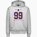 BALL HIGH SCHOOL GOLDEN TORNADOES MV Sport Men's Pro-Weave Contrast Stitch Hoodie Front Thumbnail