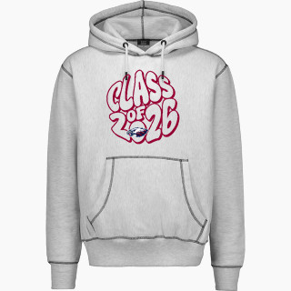 MV Sport Men's Pro-Weave Contrast Stitch Hoodie