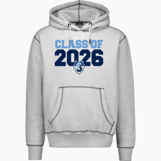 MV Sport Men's Pro-Weave Contrast Stitch Hoodie