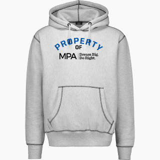 MV Sport Men's Pro-Weave Contrast Stitch Hoodie