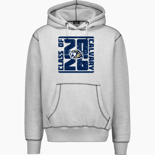 MV Sport Men's Pro-Weave Contrast Stitch Hoodie