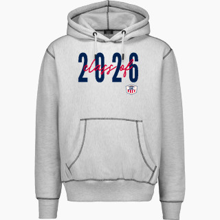 MV Sport Men's Pro-Weave Contrast Stitch Hoodie