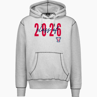 MV Sport Men's Pro-Weave Contrast Stitch Hoodie