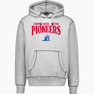 MV Sport Men's Pro-Weave Contrast Stitch Hoodie