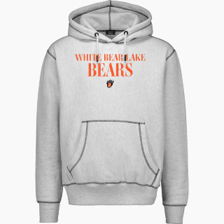 MV Sport Men's Pro-Weave Contrast Stitch Hoodie