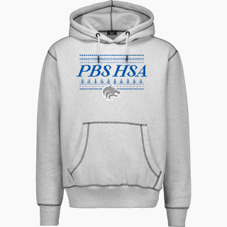 MV Sport Men's Pro-Weave Contrast Stitch Hoodie