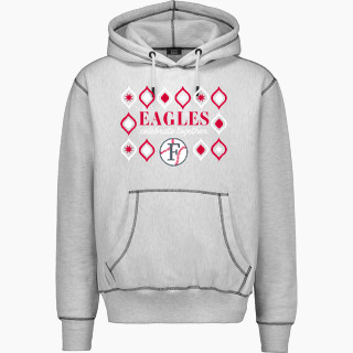 MV Sport Men's Pro-Weave Contrast Stitch Hoodie