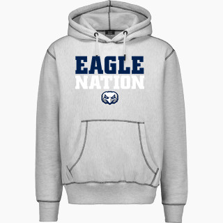 MV Sport Men's Pro-Weave Contrast Stitch Hoodie