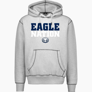 MV Sport Men's Pro-Weave Contrast Stitch Hoodie