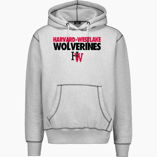 MV Sport Men's Pro-Weave Contrast Stitch Hoodie