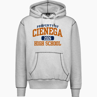 MV Sport Men's Pro-Weave Contrast Stitch Hoodie