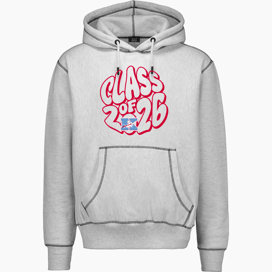 KING HIGH SCHOOL LIONS <span class="pdp-name-mascot">KING LIONS</span> MV Sport Men's Pro-Weave Contrast Stitch Hoodie