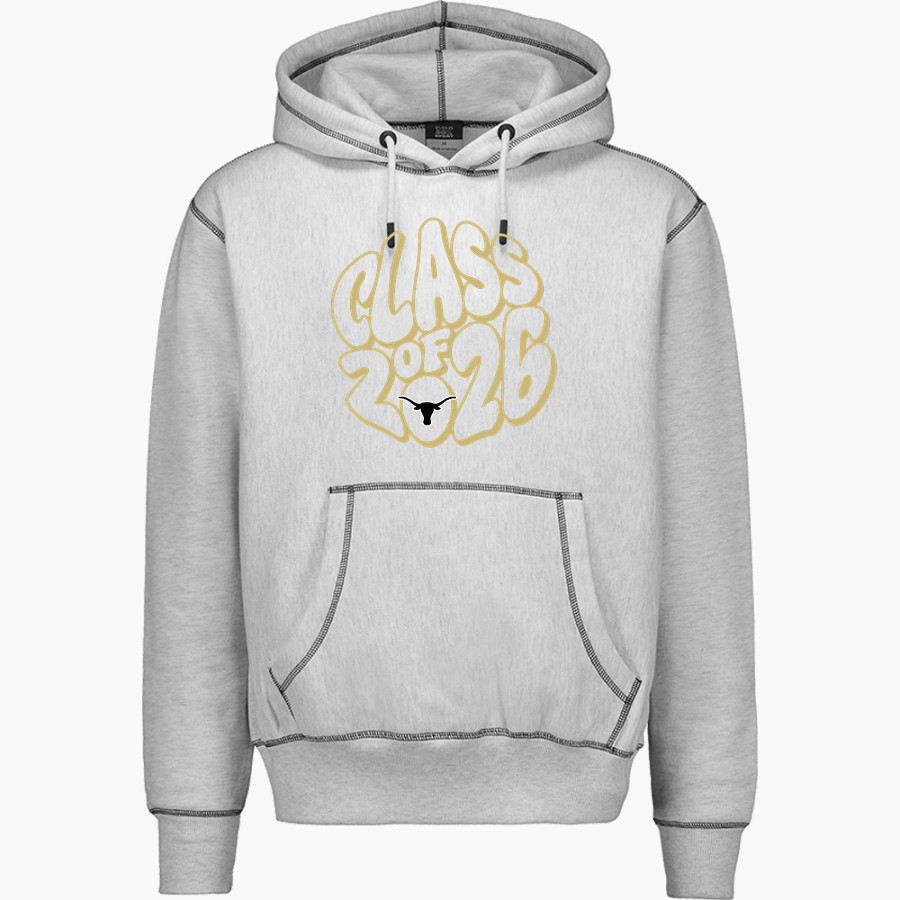 BIG SPRING HIGH SCHOOL STEERS <span class="pdp-name-mascot">BIG SPRING STEERS</span> MV Sport Men's Pro-Weave Contrast Stitch Hoodie