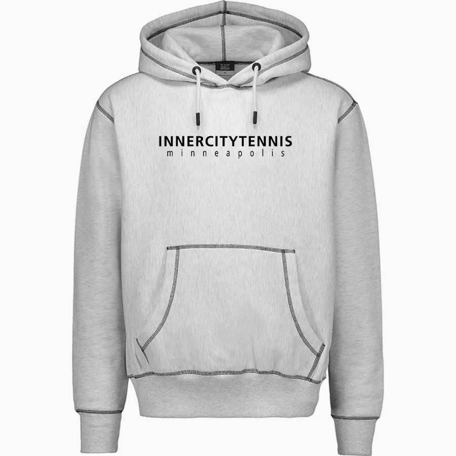 InnerCity Tennis <span class="pdp-name-mascot">InnerCity Tennis</span> MV Sport Men's Pro-Weave Contrast Stitch Hoodie
