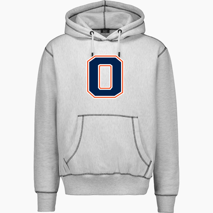 Oswego Panthers MV Sport Men's Pro-Weave Contrast Stitch Hoodie