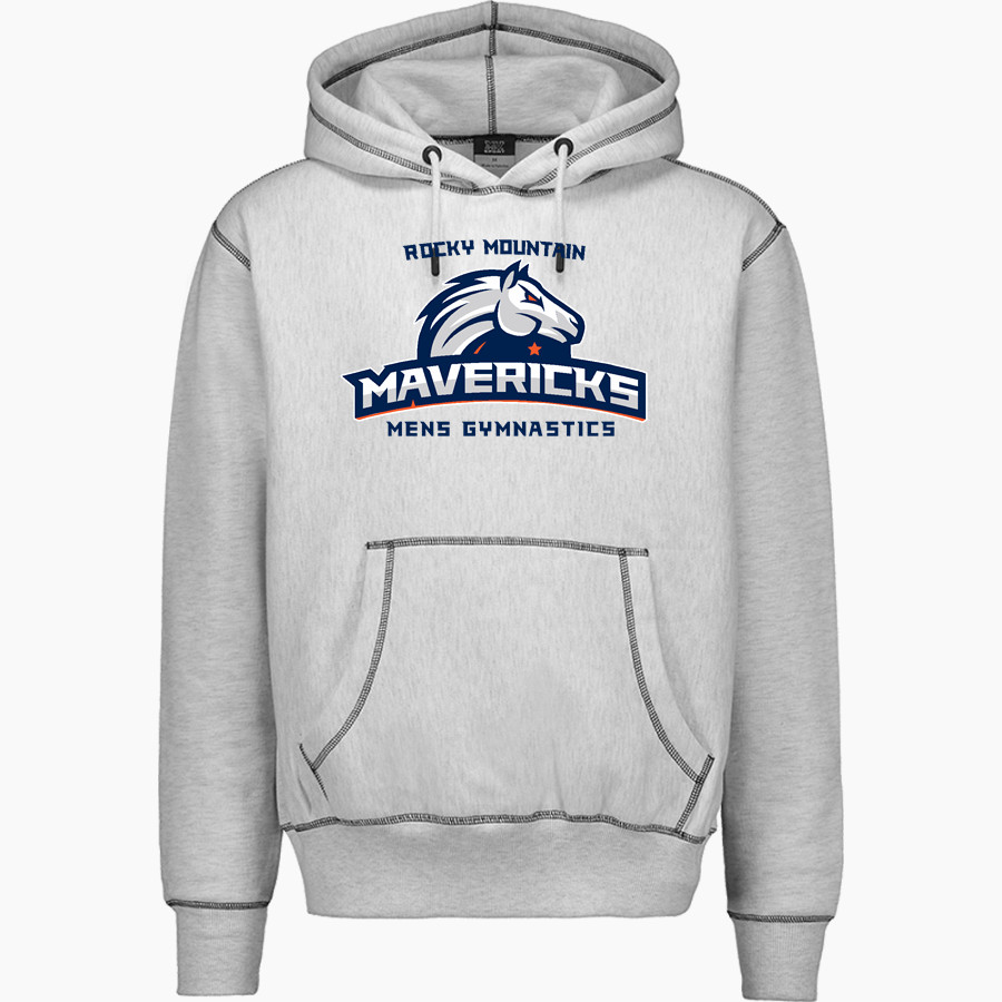 Rocky Mountain Gymnastics MV Sport Men's Pro-Weave Contrast Stitch Hoodie