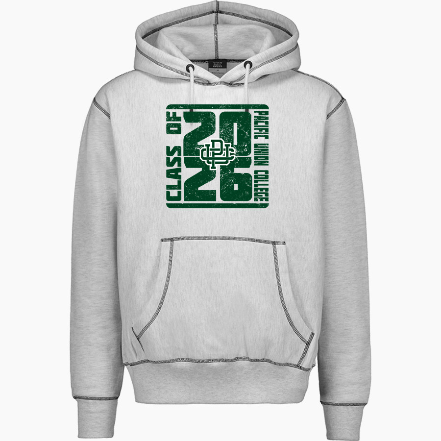 Pacific Union College Pioneers <span class="pdp-name-mascot">Pacific Union College Pioneers</span> MV Sport Men's Pro-Weave Contrast Stitch Hoodie