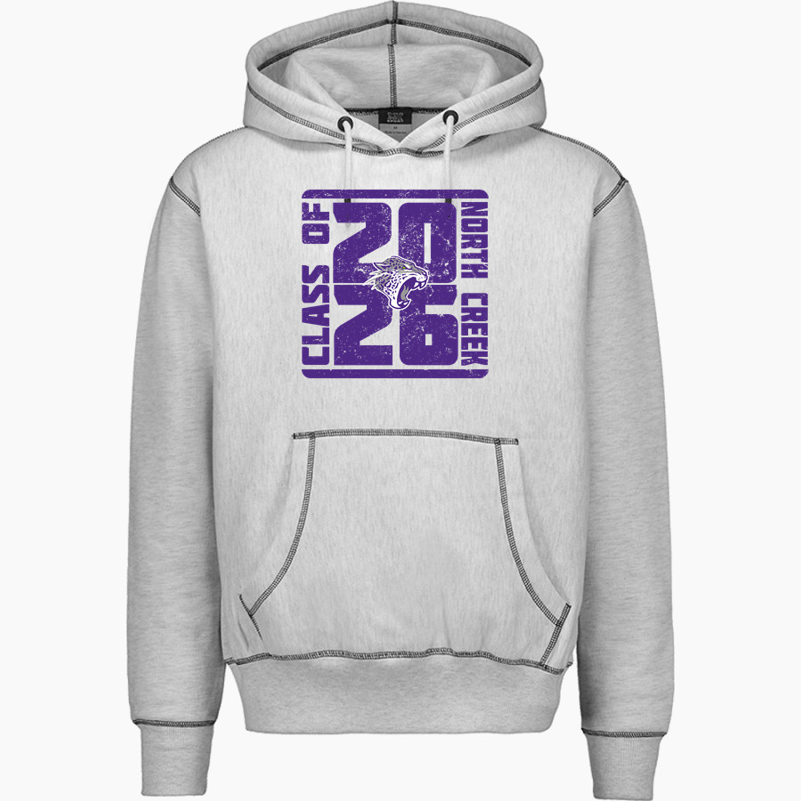 North Creek Jaguars <span class="pdp-name-mascot">North Creek Jaguars</span> MV Sport Men's Pro-Weave Contrast Stitch Hoodie