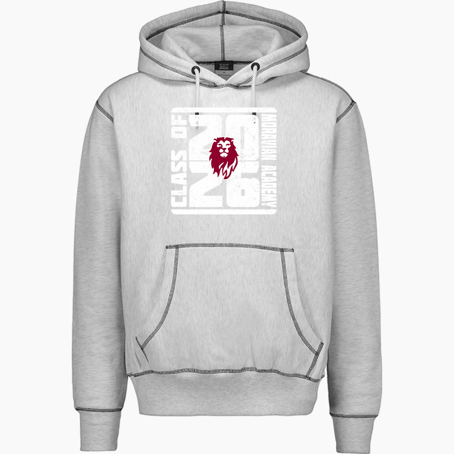 MORAVIAN ACADEMY LIONS <span class="pdp-name-mascot">MORAVIAN ACADEMY LIONS</span> MV Sport Men's Pro-Weave Contrast Stitch Hoodie