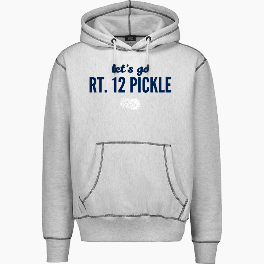 Rt. 12 Pickle Rt. 12 Pickle <span class="pdp-name-mascot">Rt. 12 Pickle</span> MV Sport Men's Pro-Weave Contrast Stitch Hoodie
