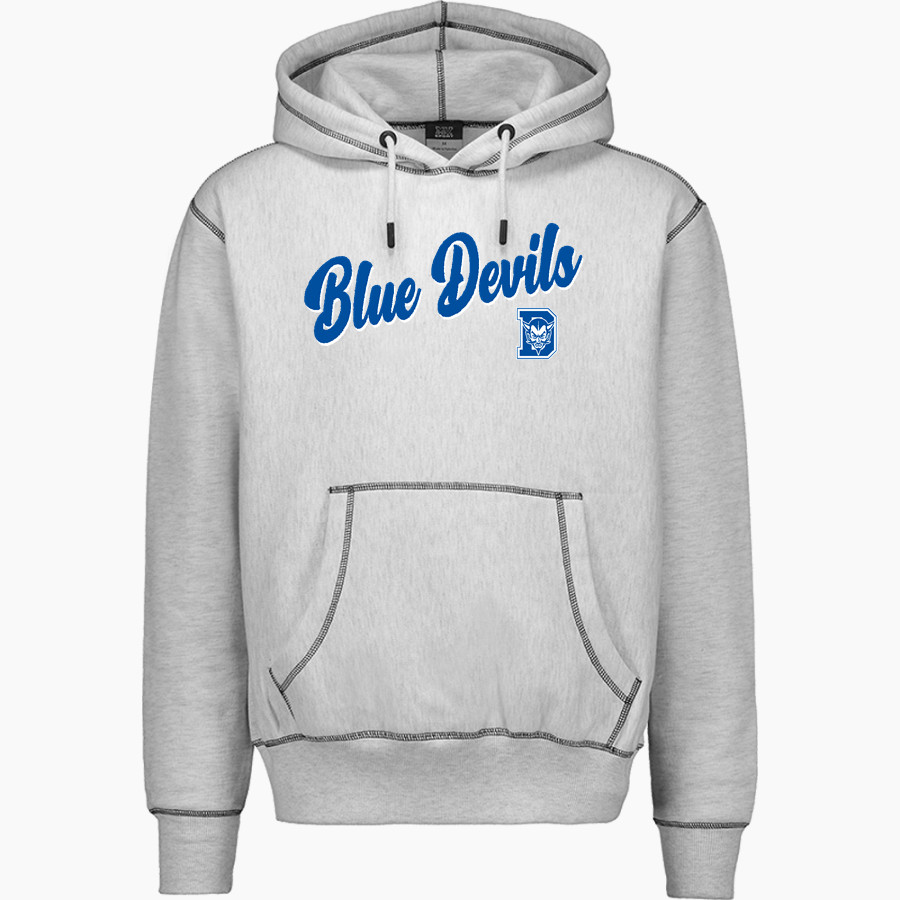 DAVIS SENIOR HIGH SCHOOL BLUE DEVILS <span class="pdp-name-mascot">DAVIS BLUE DEVILS</span> MV Sport Men's Pro-Weave Contrast Stitch Hoodie