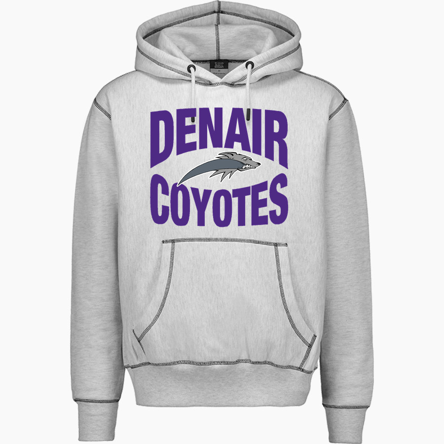 DENAIR HIGH SCHOOL COYOTES <span class="pdp-name-mascot">DENAIR COYOTES</span> MV Sport Men's Pro-Weave Contrast Stitch Hoodie