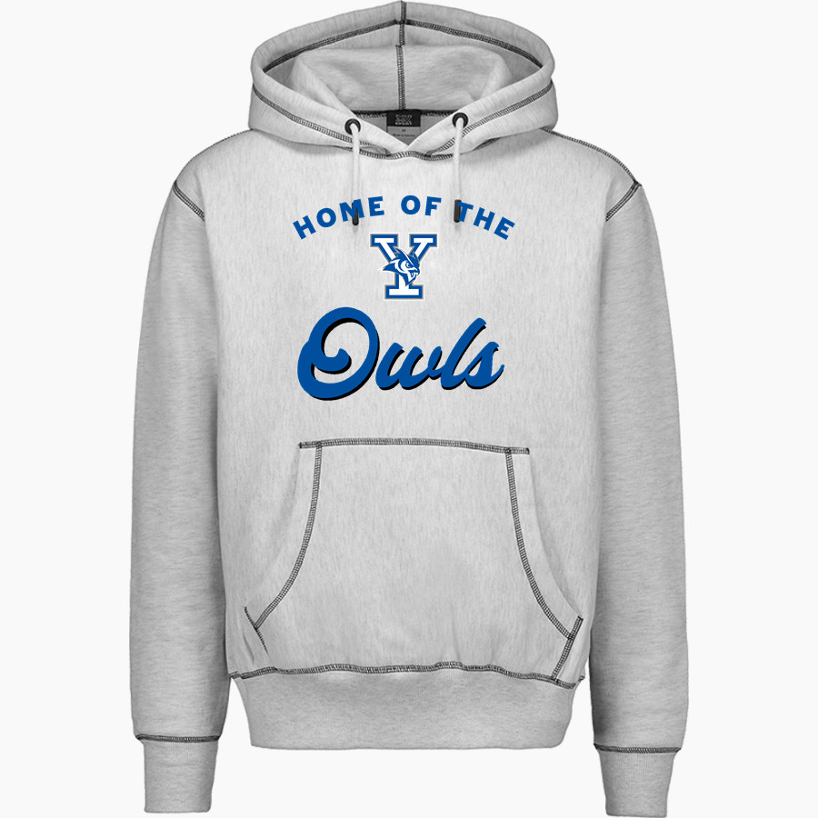 YANTIS HIGH SCHOOL OWLS <span class="pdp-name-mascot">YANTIS OWLS</span> MV Sport Men's Pro-Weave Contrast Stitch Hoodie