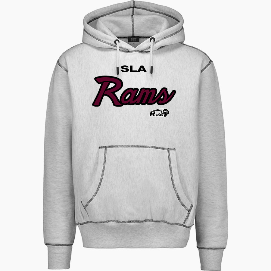 SOUTHWEST LEADERSHIP ACADEMY RAMS MV Sport Men's Pro-Weave Contrast Stitch Hoodie