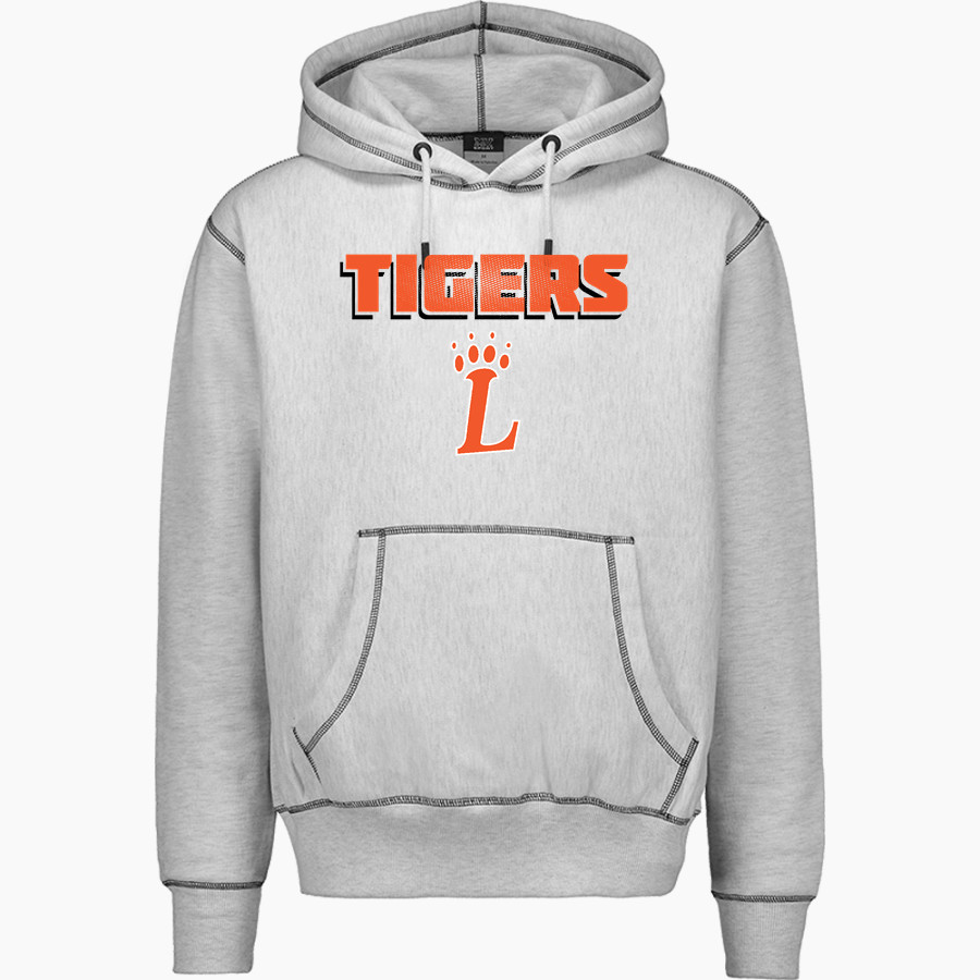 Loveland Tigers Tigers MV Sport Men's Pro-Weave Contrast Stitch Hoodie