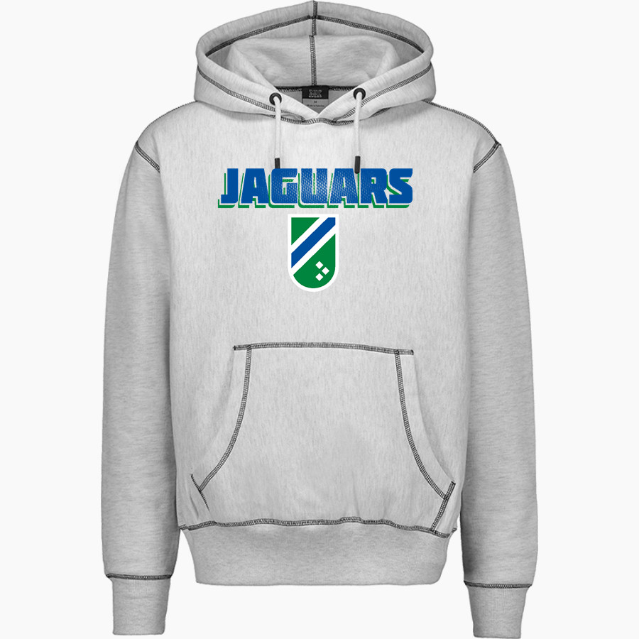 East Jessamine Jaguars Online Store MV Sport Men's Pro-Weave Contrast Stitch Hoodie