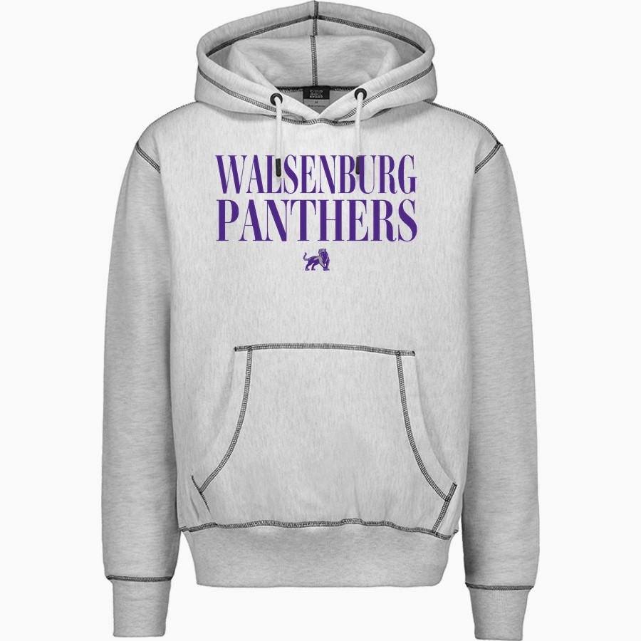 Walsenburg JR SR High School PANTHERS MV Sport Men's Pro-Weave Contrast Stitch Hoodie